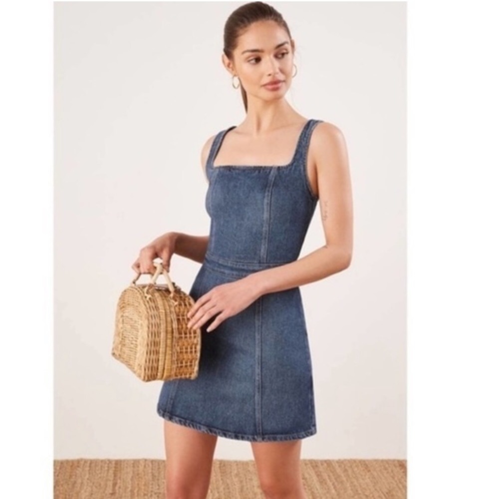 Reformation Denim Dress